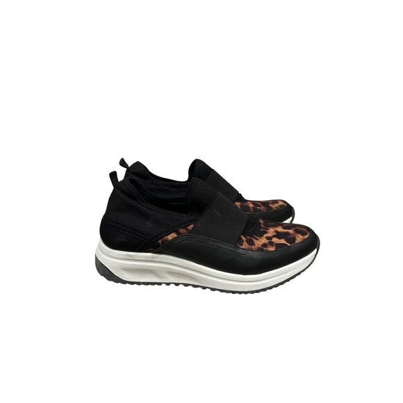 Anne Klein Leopard Print Sneakers, Size 7.5, KB236 - Picture 1 of 6